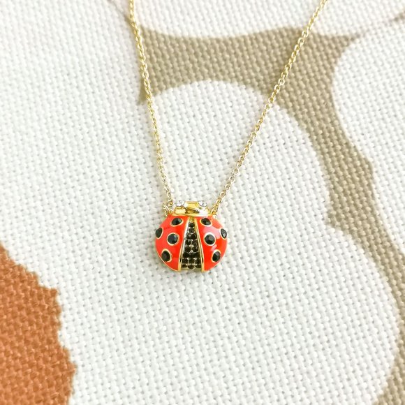 Kate Spade | Little Ladybug | Gold Mini Pendant Necklace